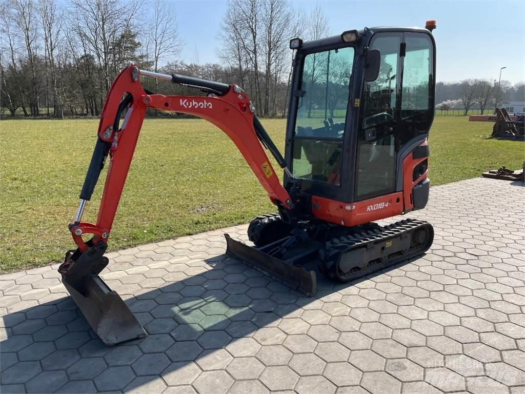Kubota KX18-4 小型挖土機/掘鑿機<7t(小型挖掘機)