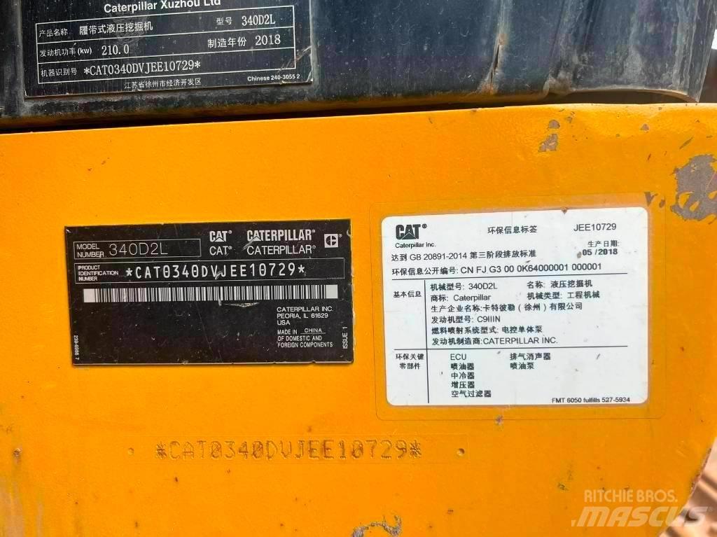 Carter 340D2L 履帶式 挖土機/掘鑿機/挖掘機