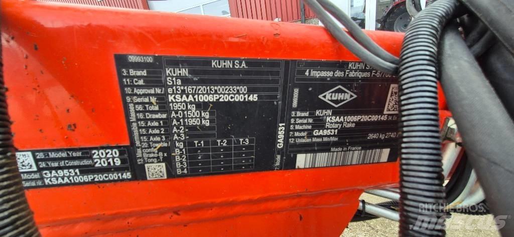 Kuhn GA 9531 堆草機