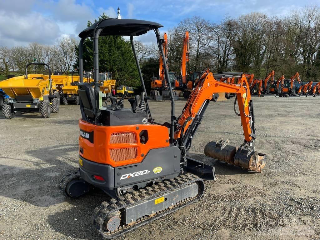 Doosan DX20z 小型挖土機/掘鑿機<7t(小型挖掘機)