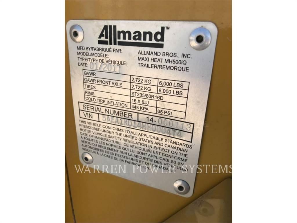 Allmand MH500 加熱和解凍設備