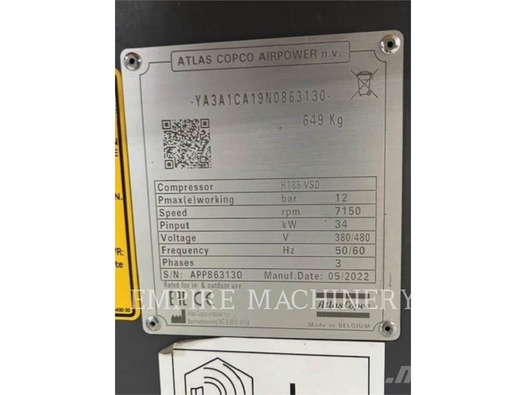 Atlas Copco H185 空氣壓縮機