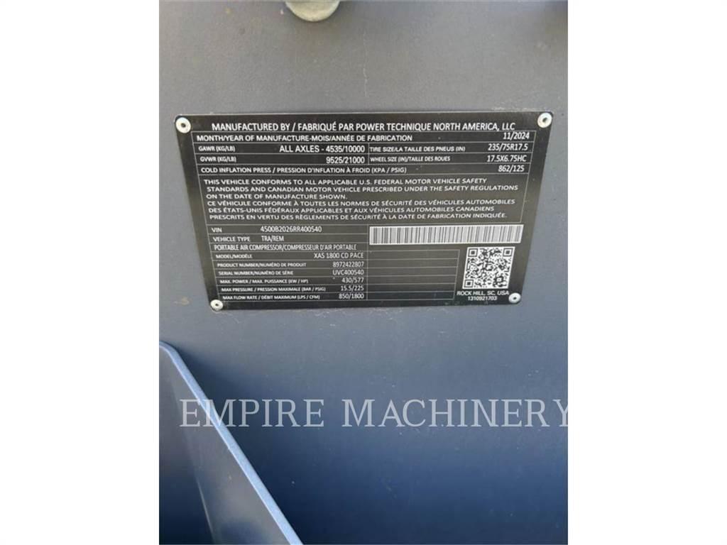 Atlas Copco XAS1800CD 空氣壓縮機