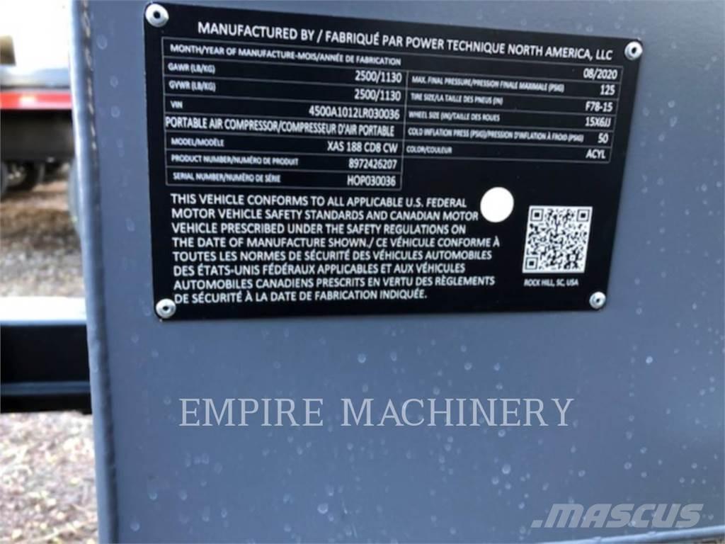 Atlas Copco XAS188CD 空氣壓縮機