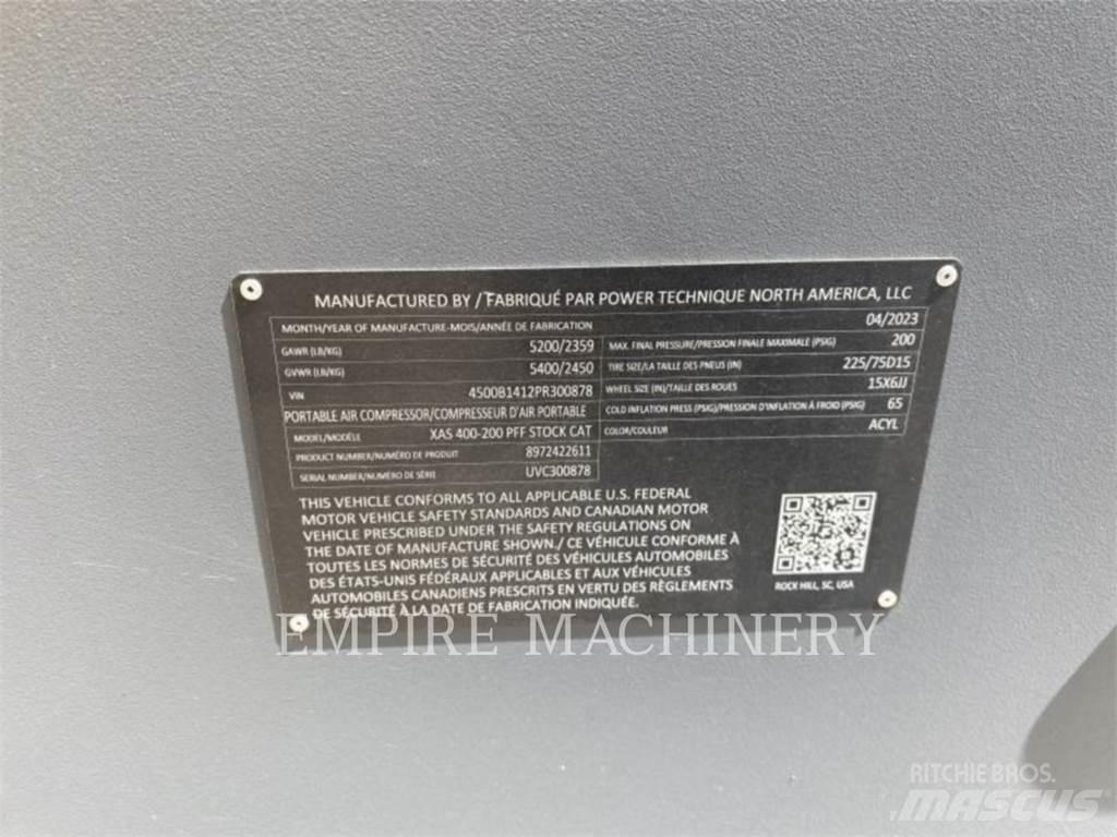 Atlas Copco XAS400CD 空氣壓縮機