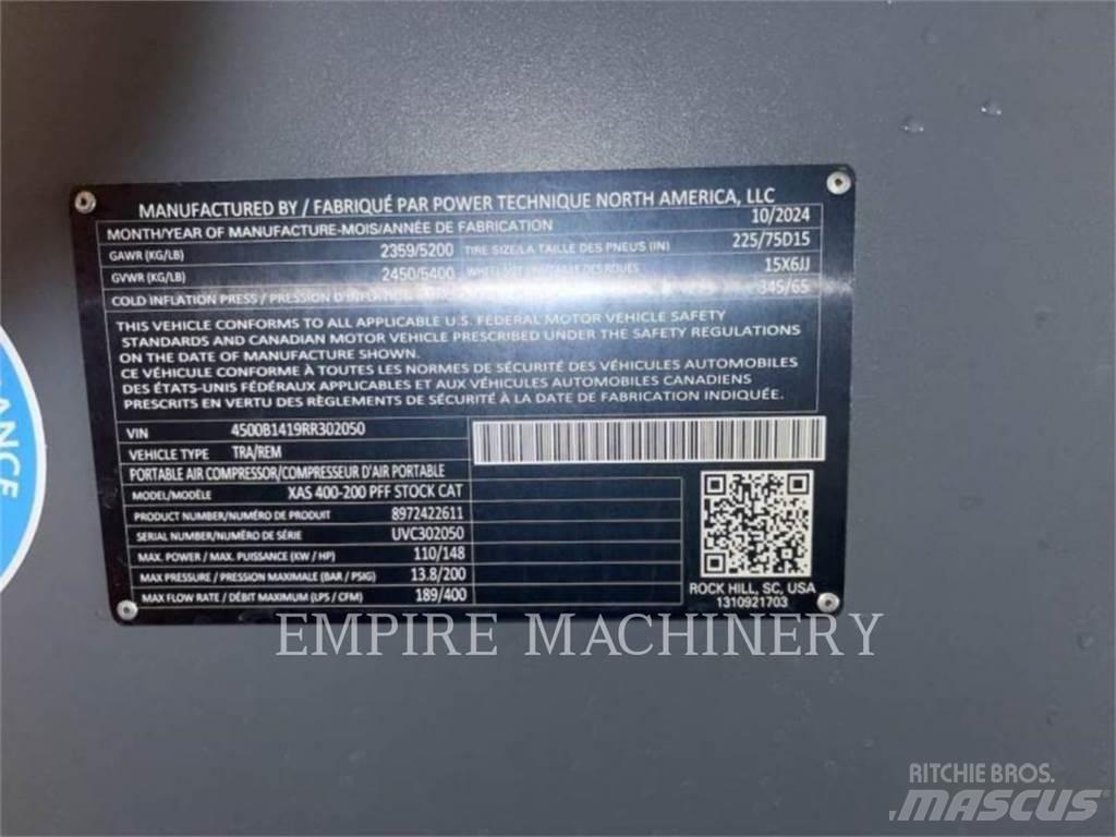 Atlas Copco XAS400CD 空氣壓縮機