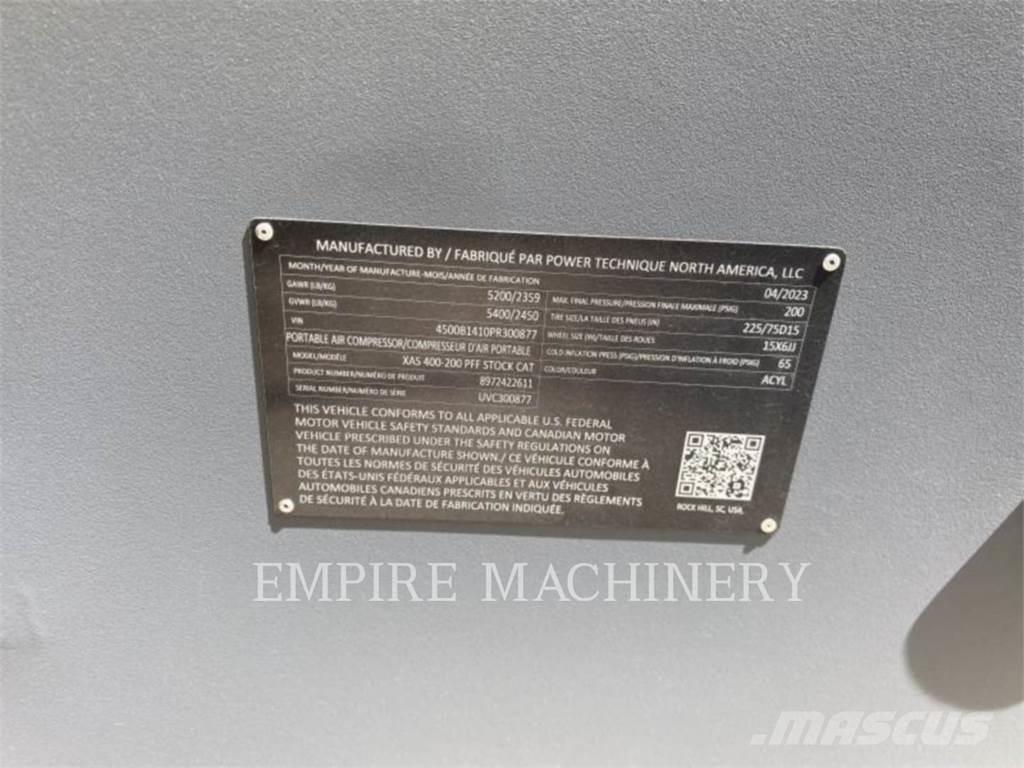 Atlas Copco XAS400CD 空氣壓縮機