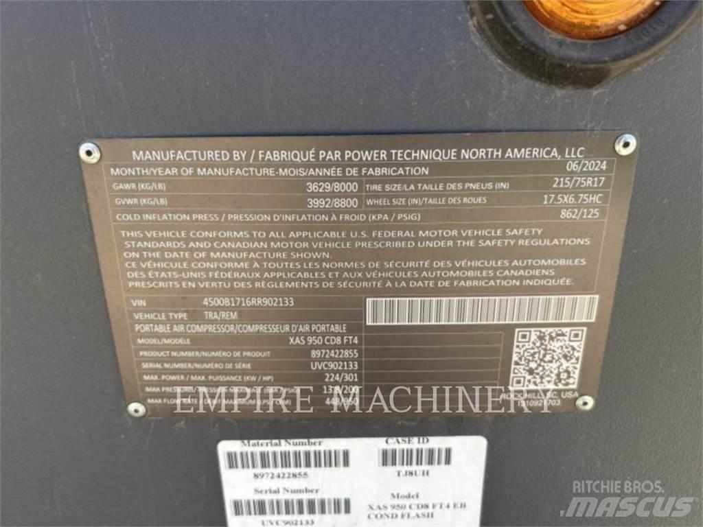 Atlas Copco XAS950CD 空氣壓縮機