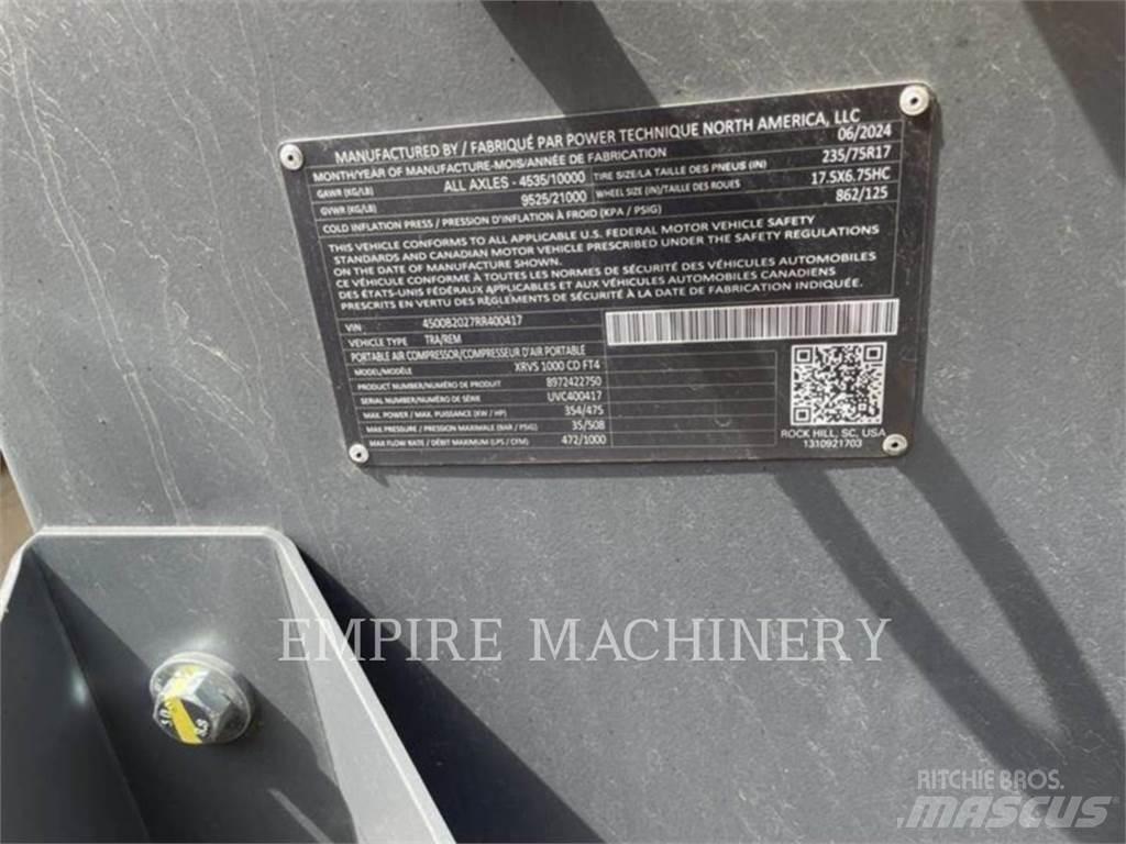 Atlas Copco XRVS1000CD 空氣壓縮機