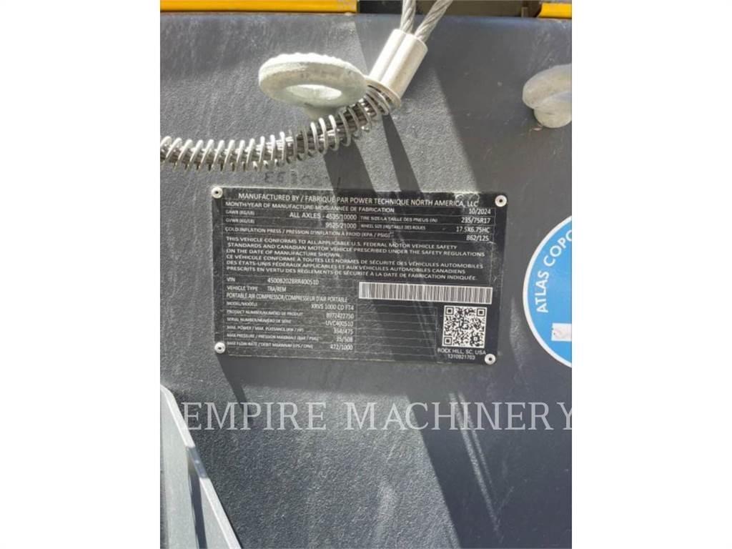 Atlas Copco XRVS1000CD 空氣壓縮機