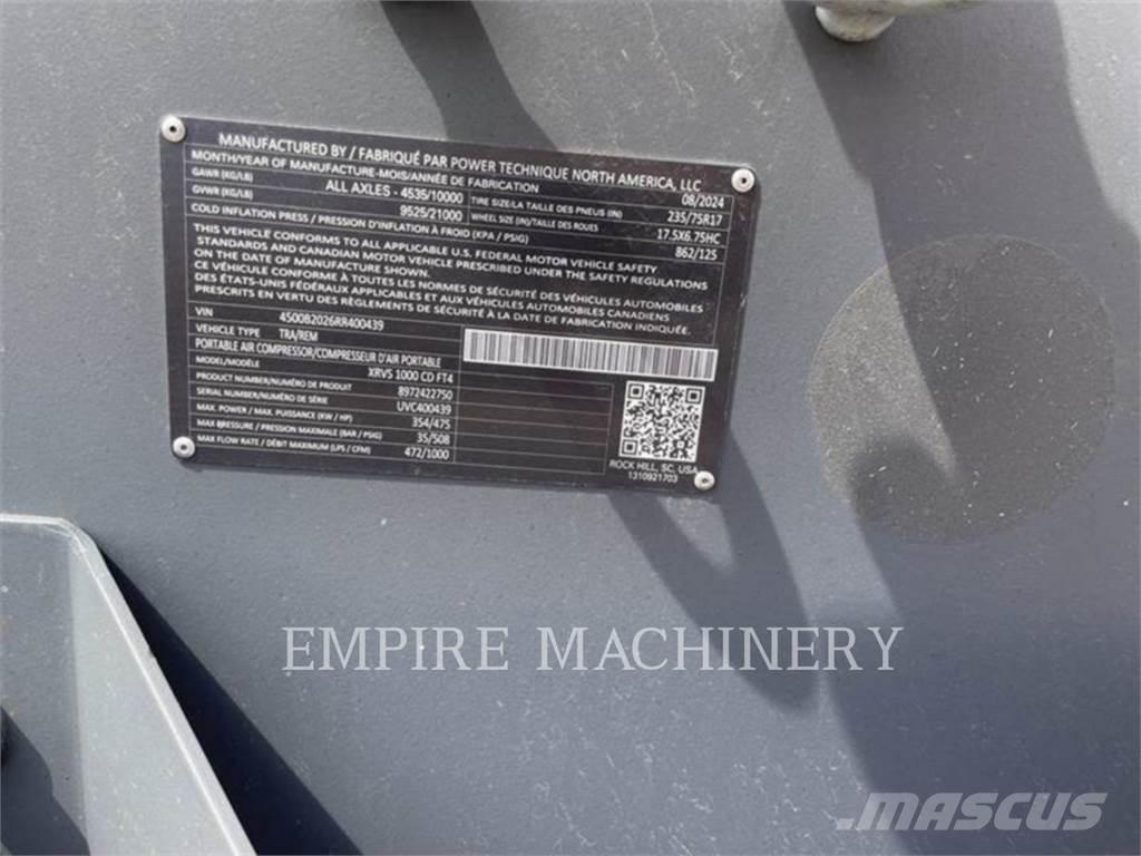 Atlas Copco XRVS1000CD 空氣壓縮機