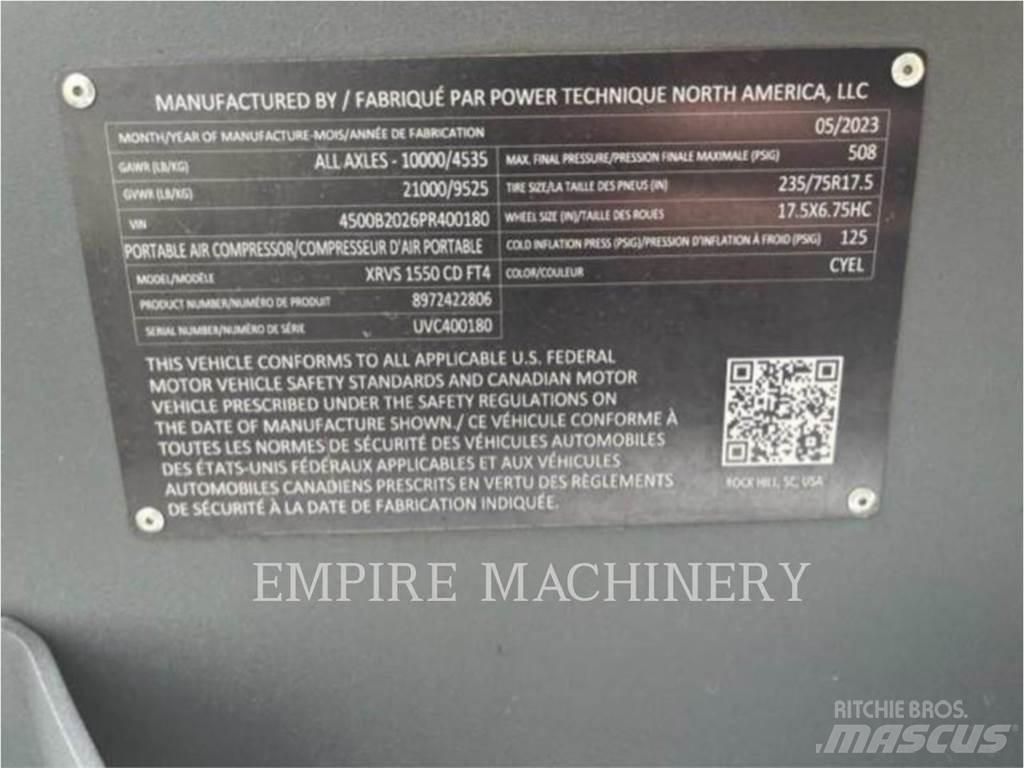 Atlas Copco XRVS1550CD 空氣壓縮機