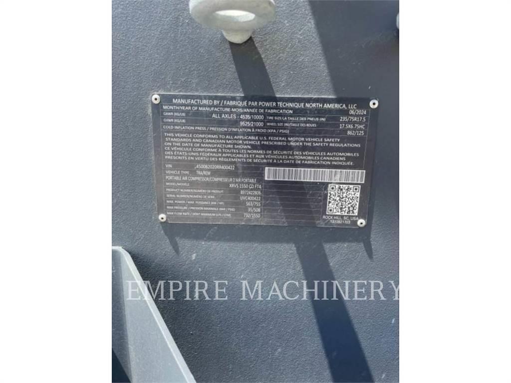 Atlas Copco XRVS1550CD 空氣壓縮機