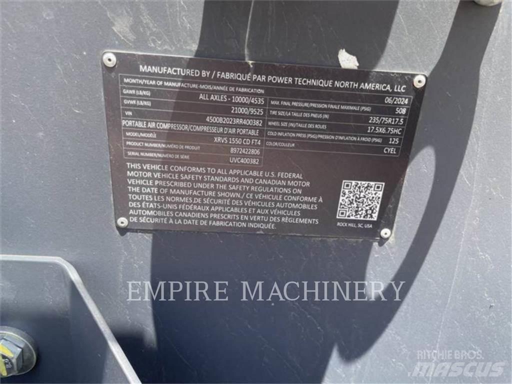 Atlas Copco XRVS1550CD 空氣壓縮機