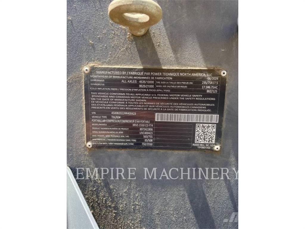 Atlas Copco XRVS1550CD 空氣壓縮機