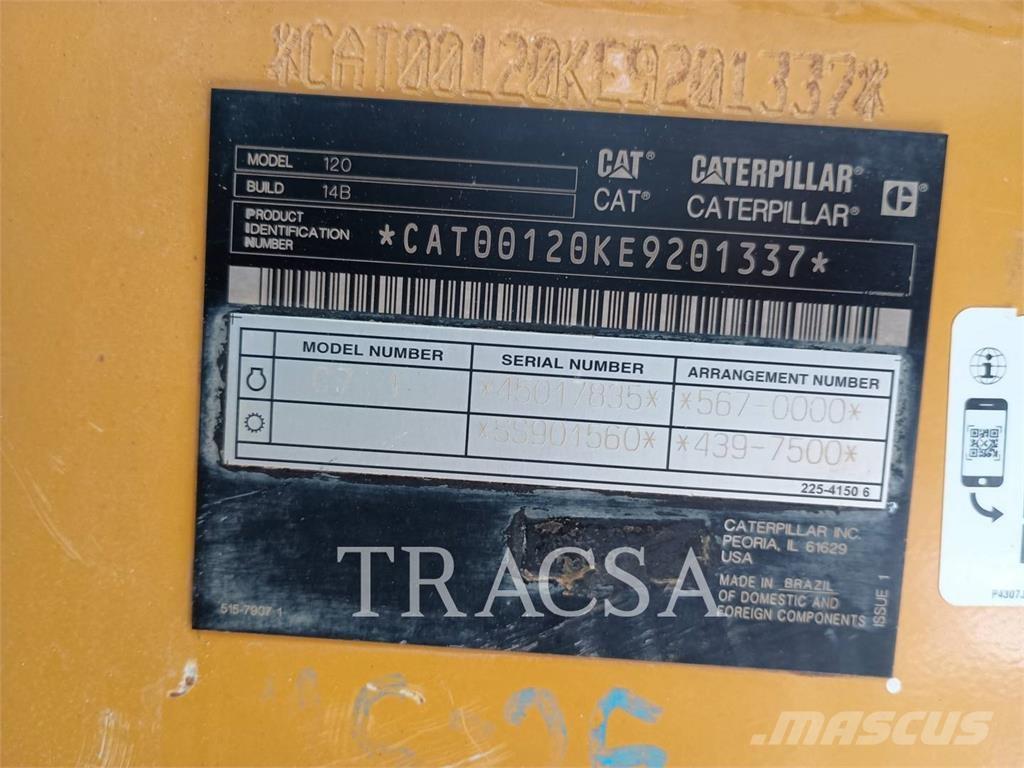 CAT 120 平土機