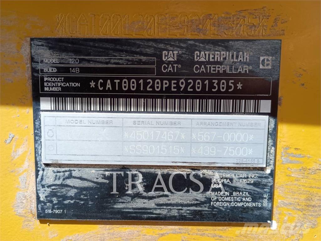 CAT 120 平土機