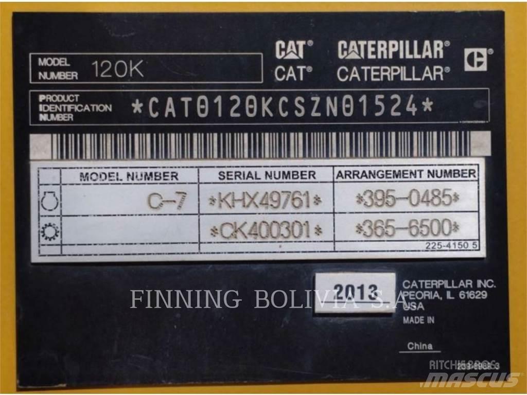 CAT 120K 平土機