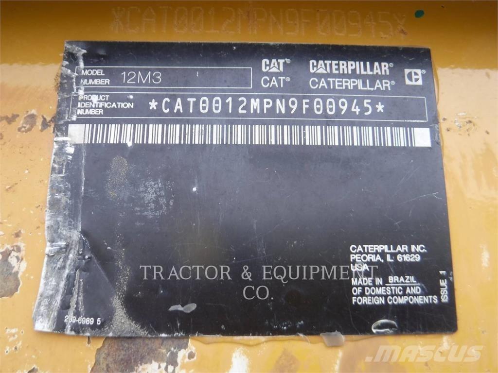 CAT 12M3 平土機