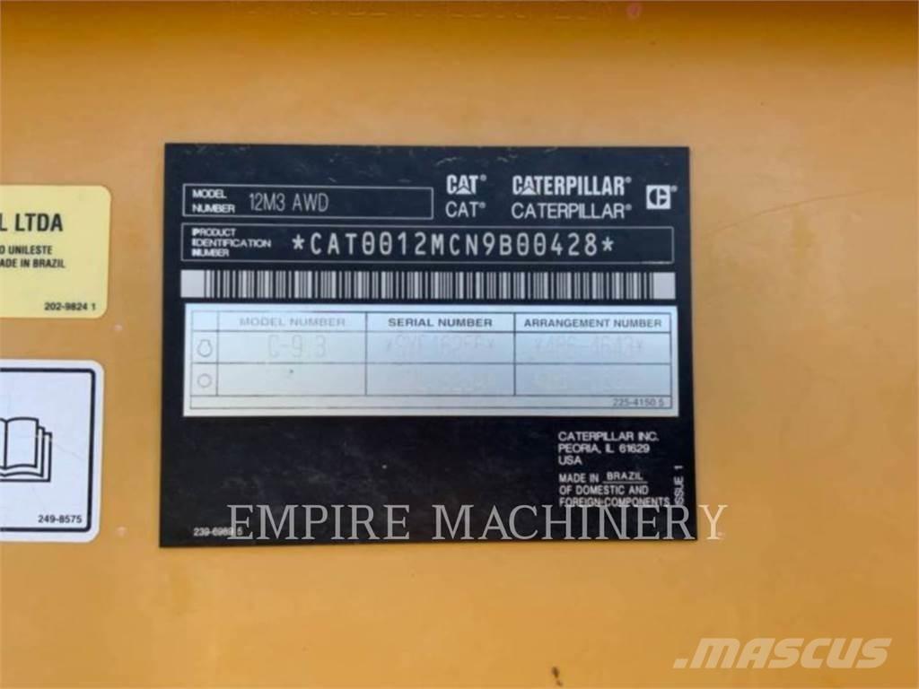 CAT 12M3 AWD 平土機