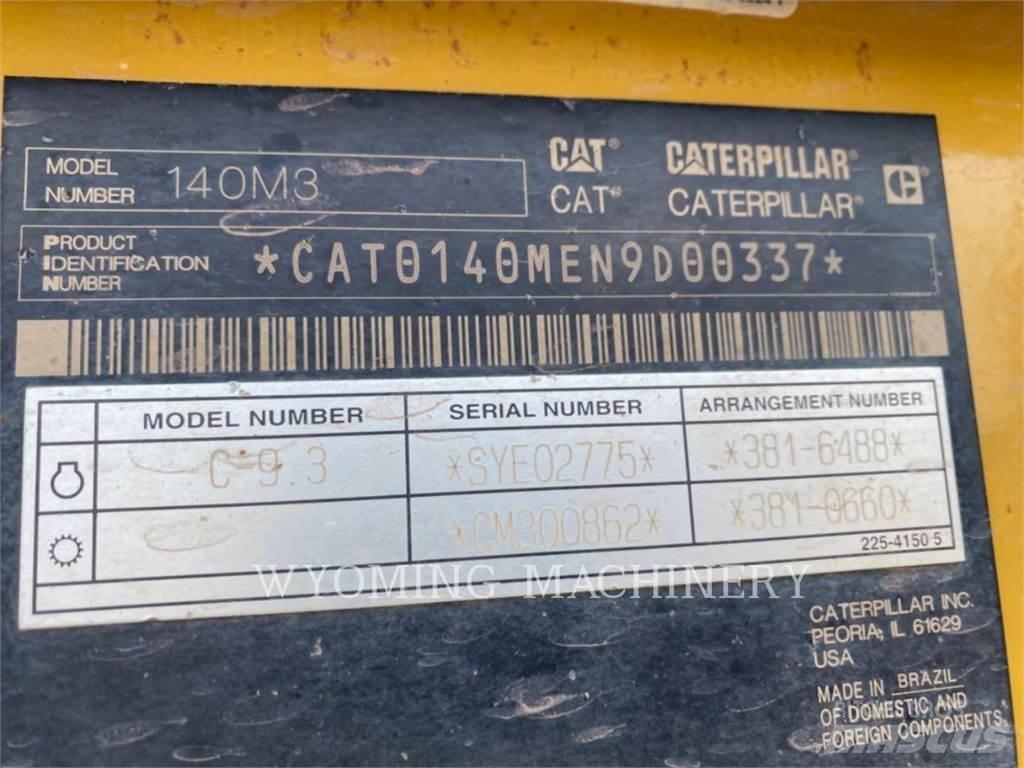 CAT 140M 3 平土機