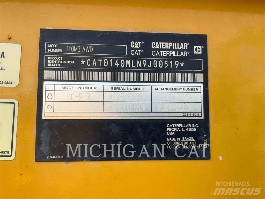 CAT 140M3 AWD 平土機