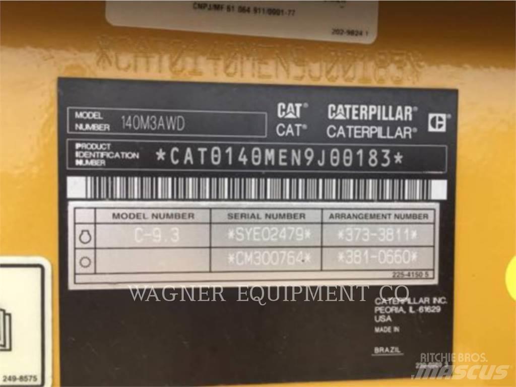 CAT 140M3 AWD 平土機