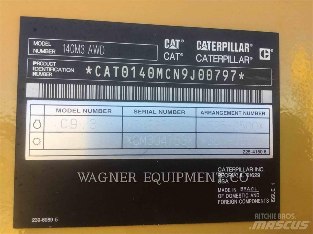 CAT 140M3 AWD 平土機