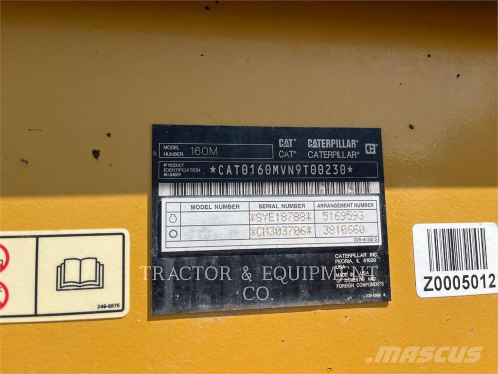 CAT 160M3 AWD 平土機