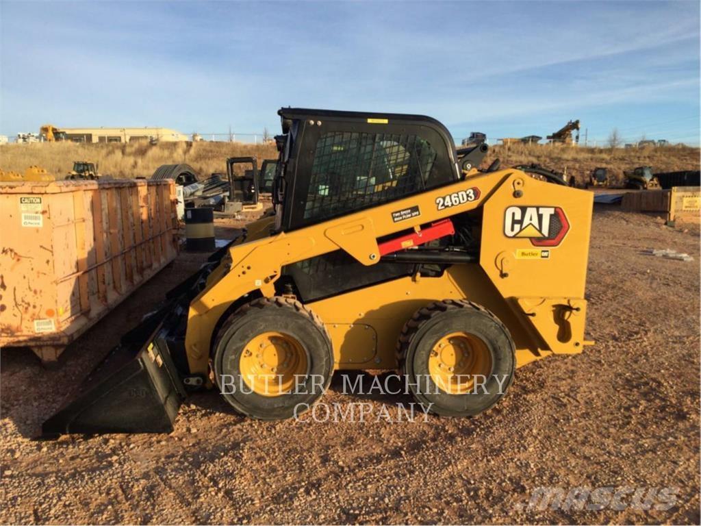 CAT 246D3 C3H3 滑移轉向裝載機