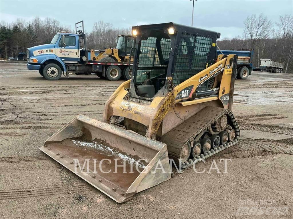 CAT 247B3 AQ 滑移轉向裝載機