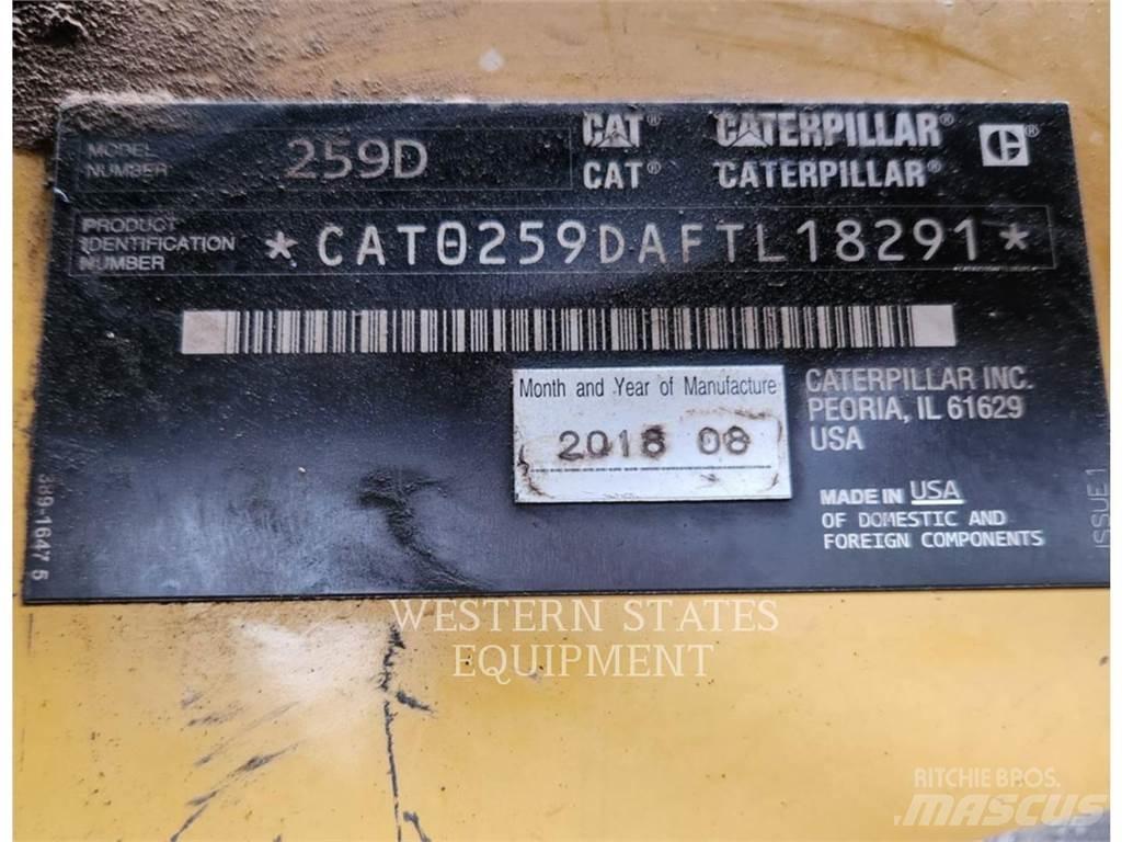 CAT 259D 滑移轉向裝載機