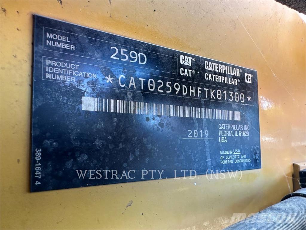 CAT 259D 推土機