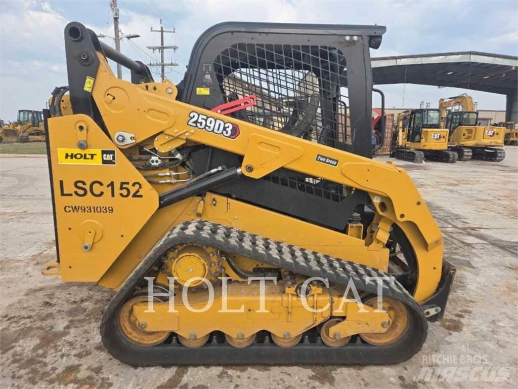 CAT 259D 滑移轉向裝載機