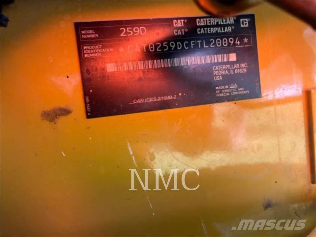 CAT 259D 滑移轉向裝載機