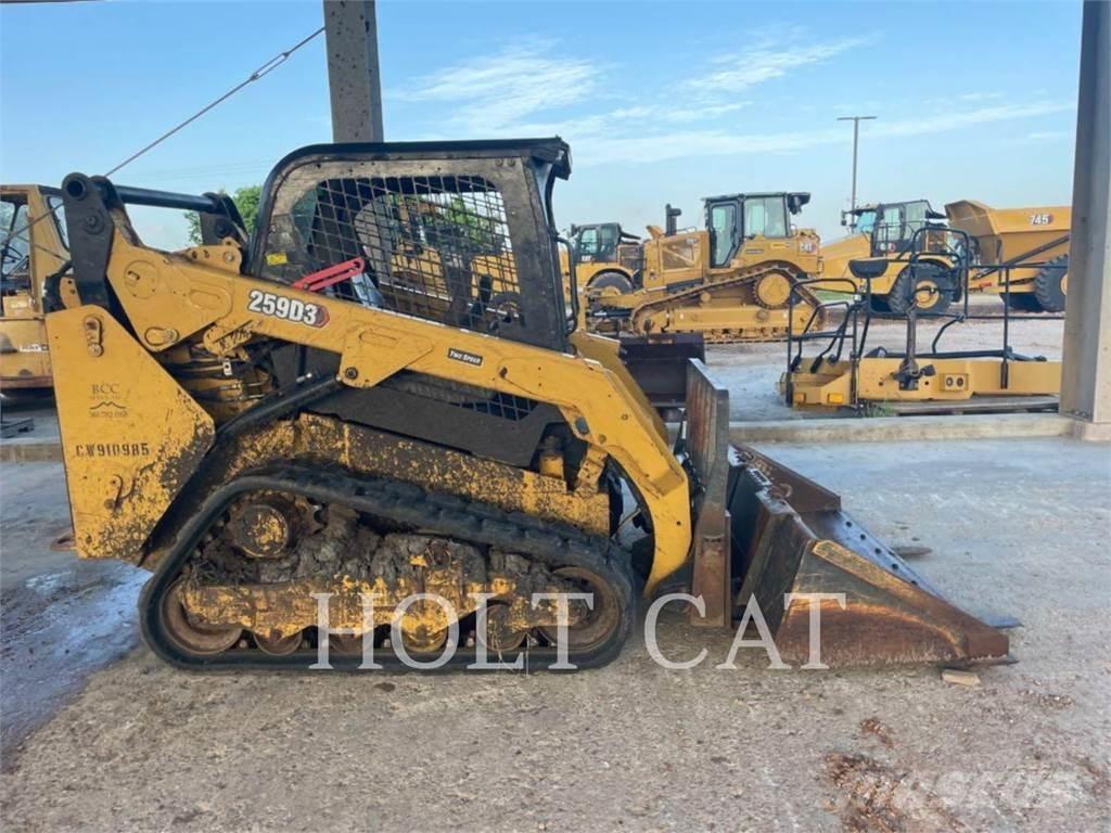 CAT 259D 滑移轉向裝載機