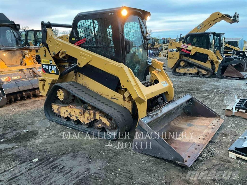 CAT 259D A2Q 滑移轉向裝載機