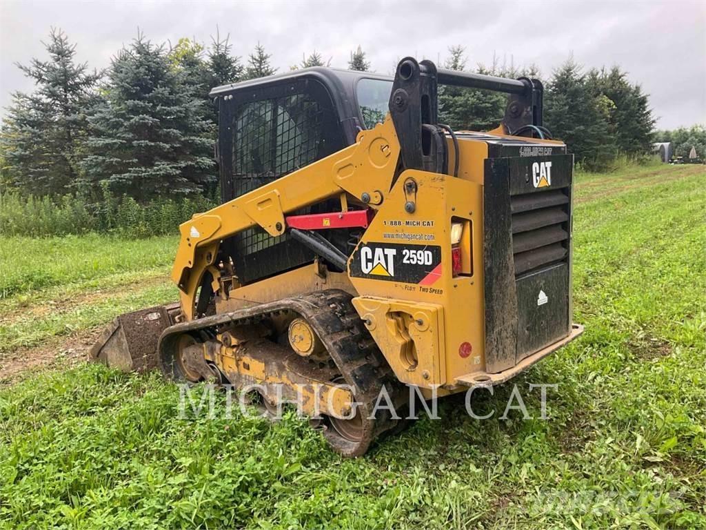 CAT 259D AHQ 滑移轉向裝載機