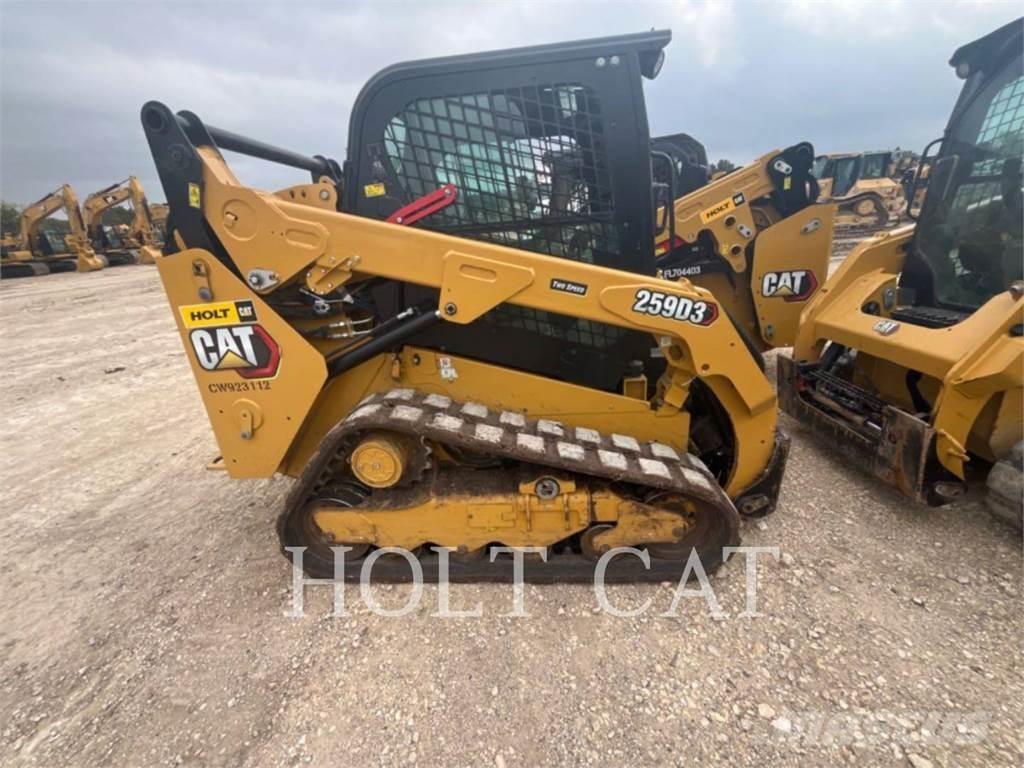 CAT 259D CAB 滑移轉向裝載機