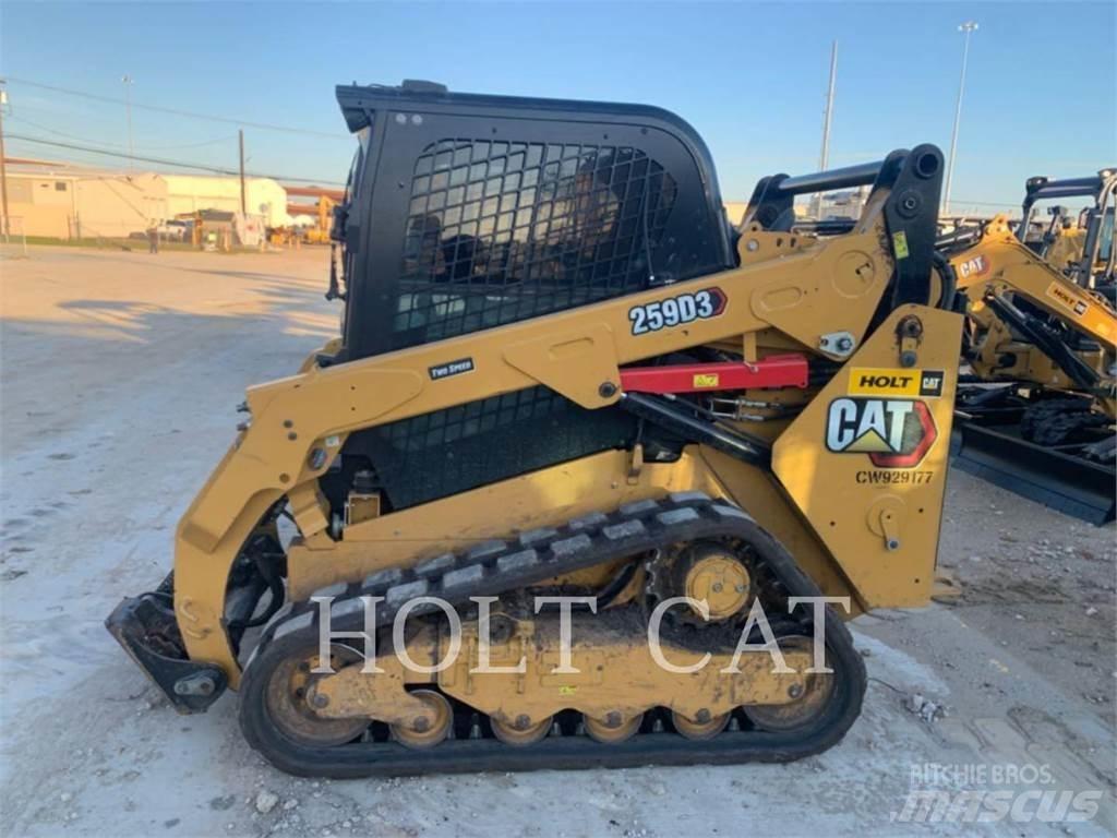 CAT 259D CAB 滑移轉向裝載機