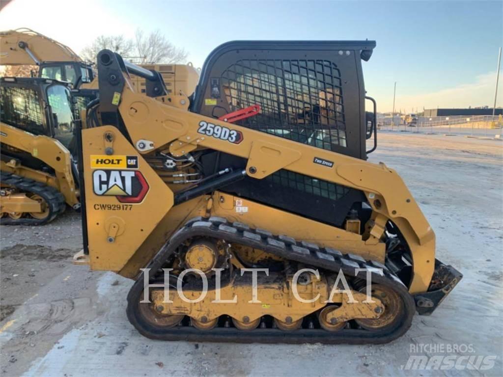 CAT 259D CAB 滑移轉向裝載機