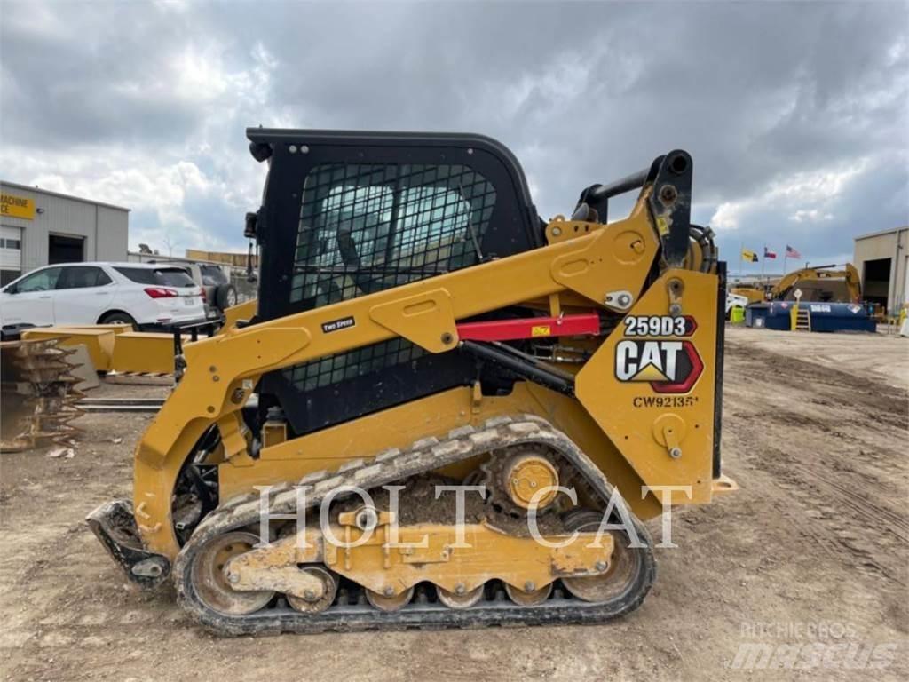CAT 259D CAB 滑移轉向裝載機
