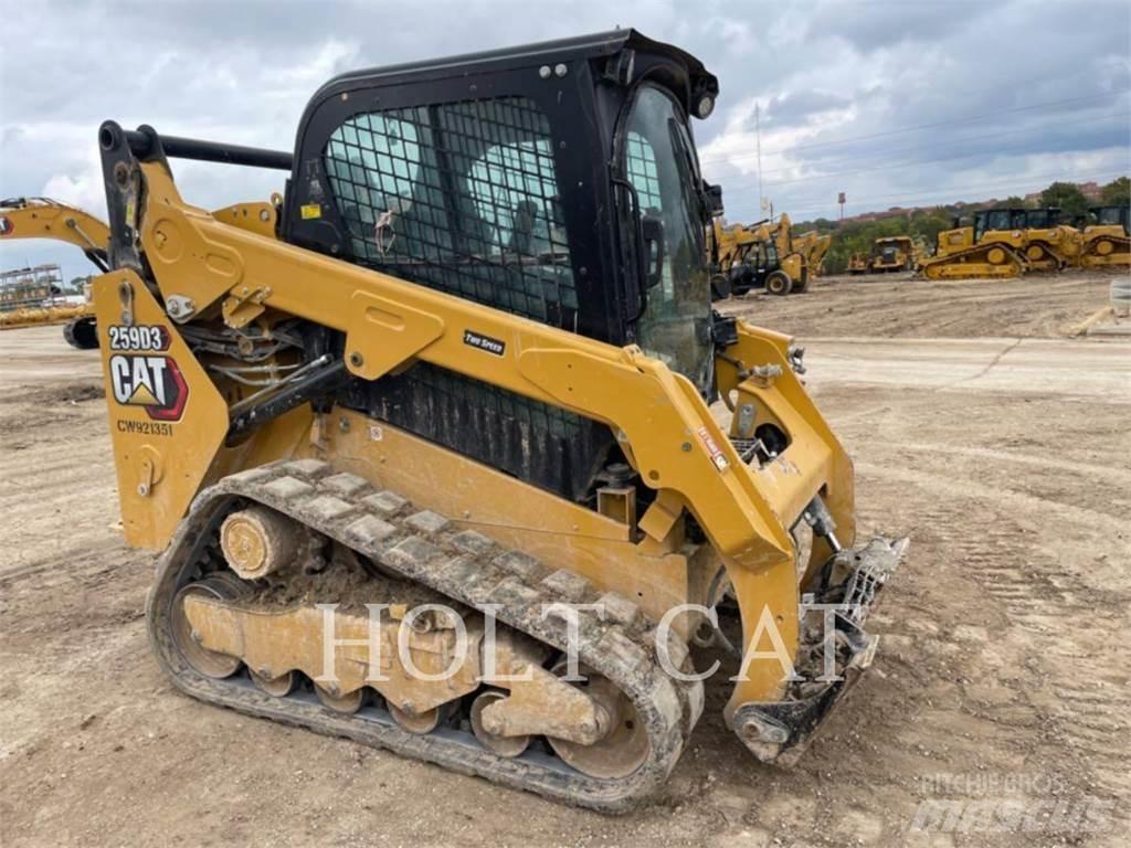 CAT 259D CAB 滑移轉向裝載機