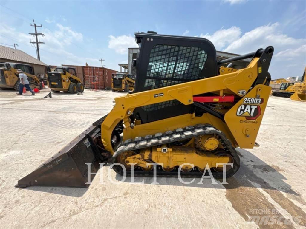 CAT 259D CAB 滑移轉向裝載機