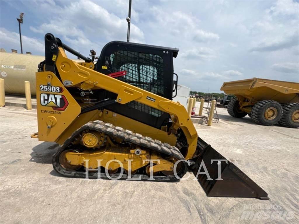 CAT 259D CAB 滑移轉向裝載機