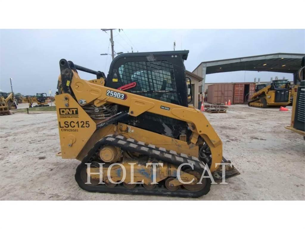 CAT 259D CAB 滑移轉向裝載機