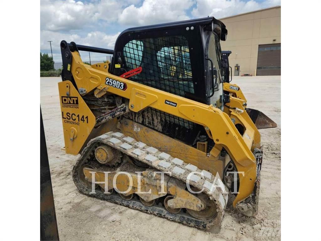 CAT 259D CAB 滑移轉向裝載機