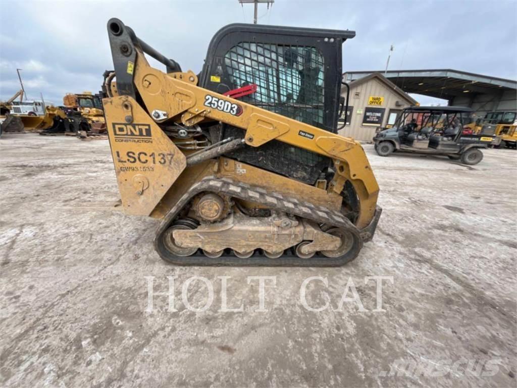 CAT 259D CAB 滑移轉向裝載機