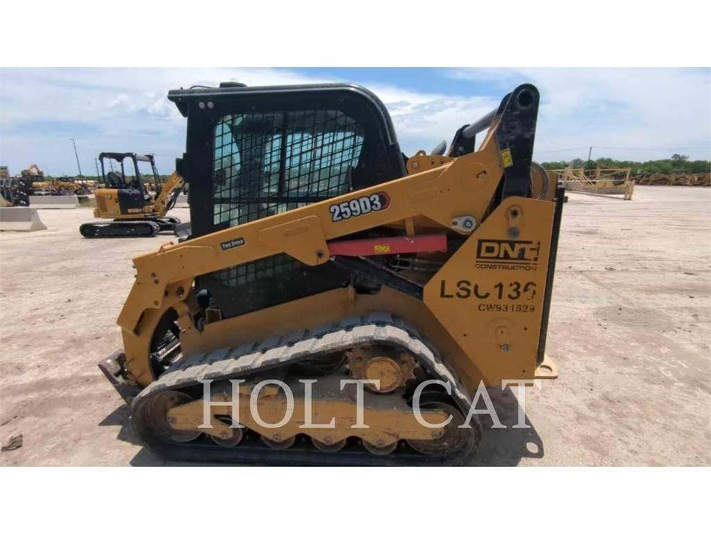 CAT 259D CAB 滑移轉向裝載機