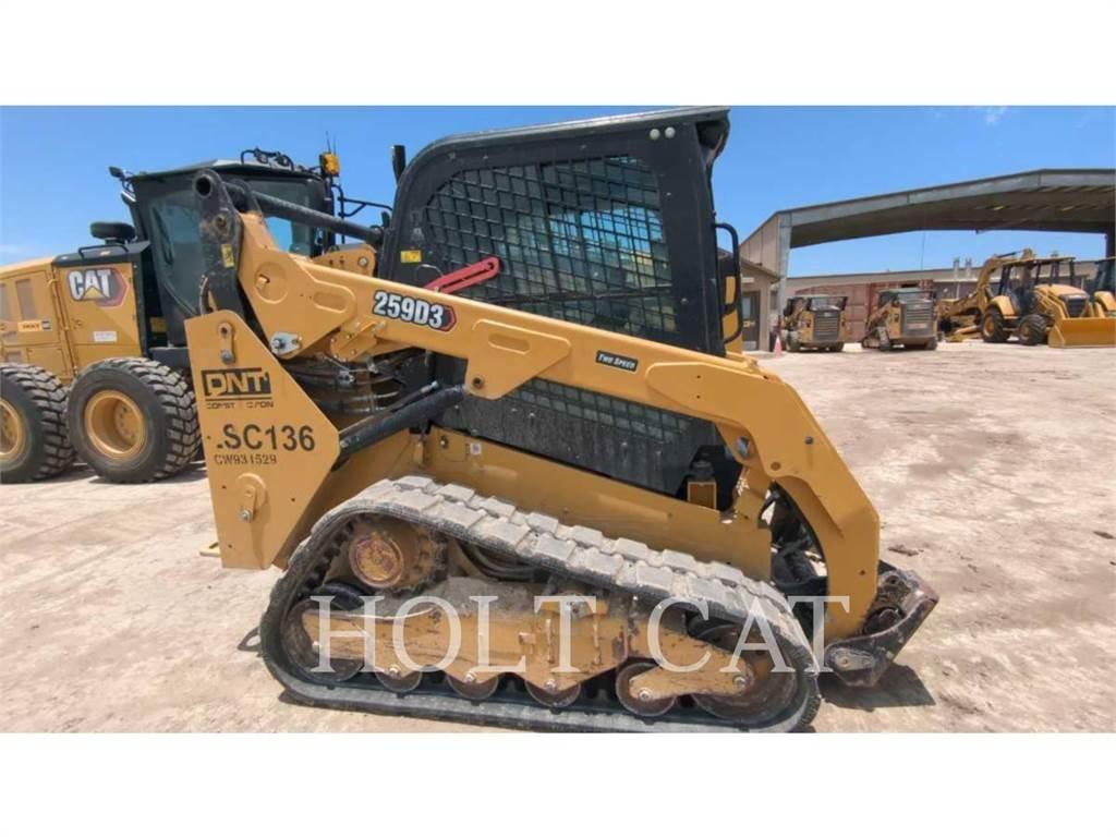 CAT 259D CAB 滑移轉向裝載機